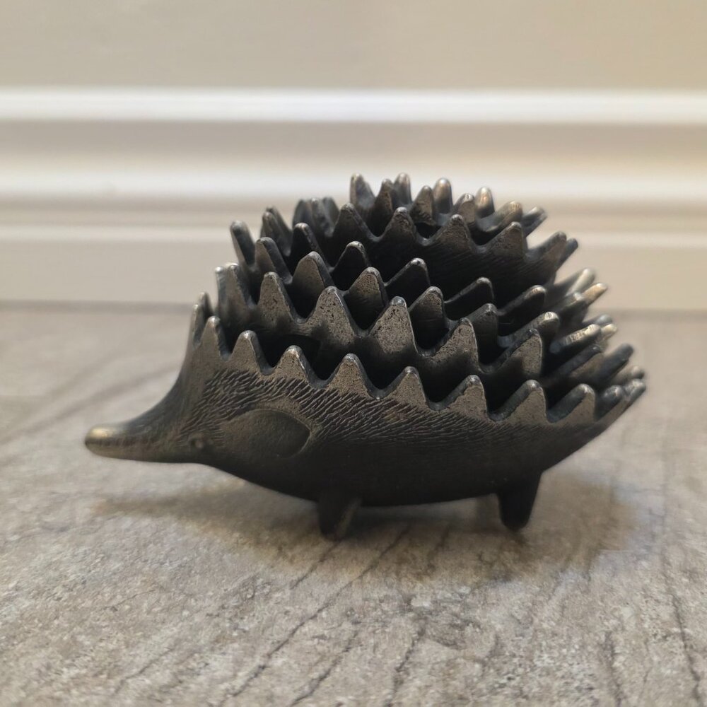 Soviet Vintage Ashtray Set "Hedgehogs" - Walter Bosse Style, USSR